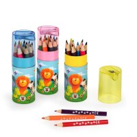 Buntstift-Set mit Spitzer 13-teilig