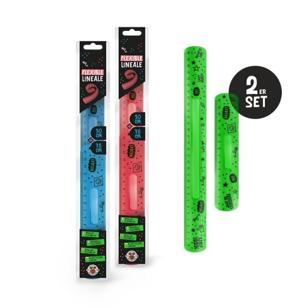 Flexi-Lineal-Set 15cm & 30cm
