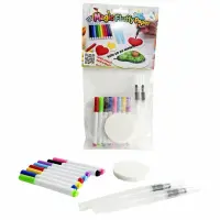 3D Wasser-Malset Magic Fluffy Paper