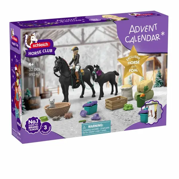 Adventskalender schleich Horse Club Winter Wonderland Ausritt