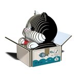 3D Bastelset Tuxedo-Katze