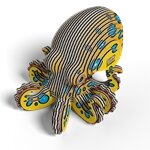 3D Bastelset Oktopus
