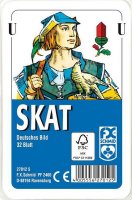 Skat, Deutsches Bild, 32 Karten in Klarsicht-Box