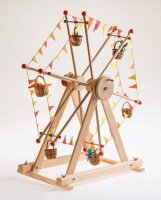 Riesenrad mit 3 Püppchen (Bausatz)