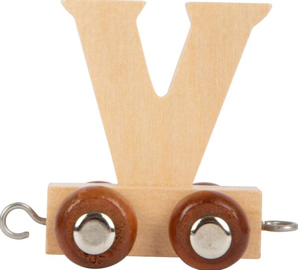 Buchstabenzug Hänger -V