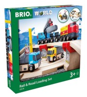 BRIO Straßen & Schienen Steinverlade Set