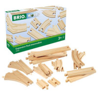 BRIO Mittleres Schienensortiment