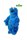 Krümelmonster Handspielpuppe 45 cm