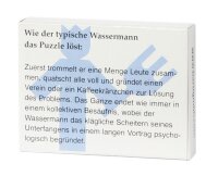 Sternzeichenpuzzle Wassermann