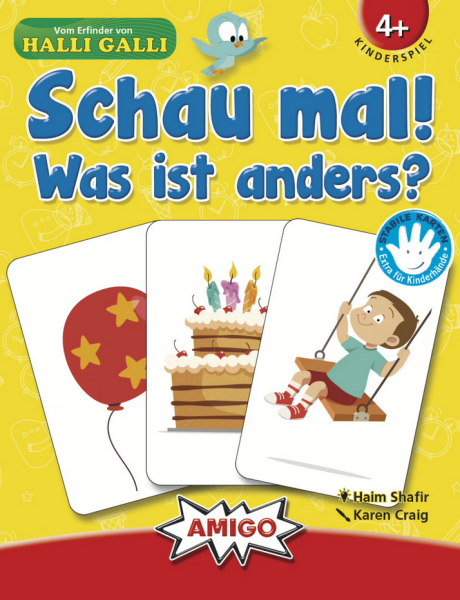 Schau mal!  Was ist anders?