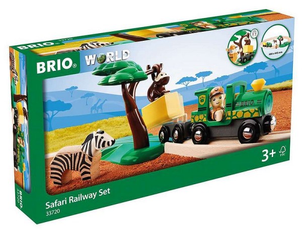 BRIO Safari Bahn Set