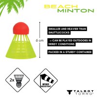 Beachminton Set im Racketbag