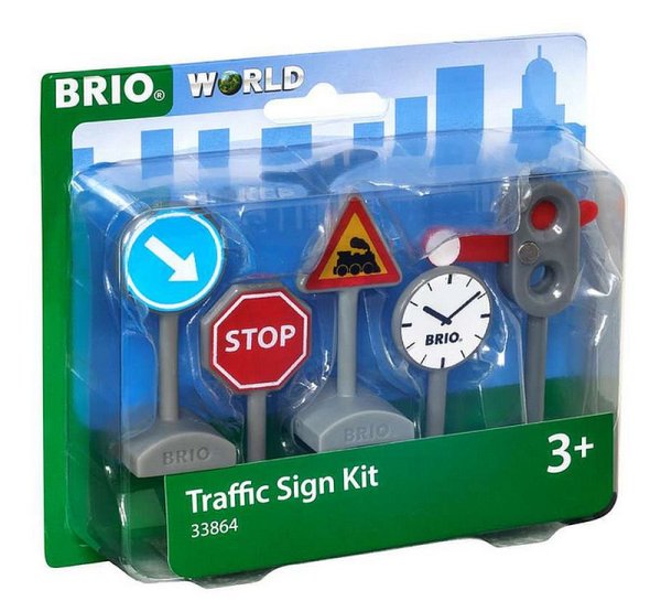 BRIO Verkehrszeichen-Set