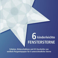 Fenstersterne kinderleicht weiß
