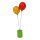 rundum Geb Stecker Luftballons gelb/rot
