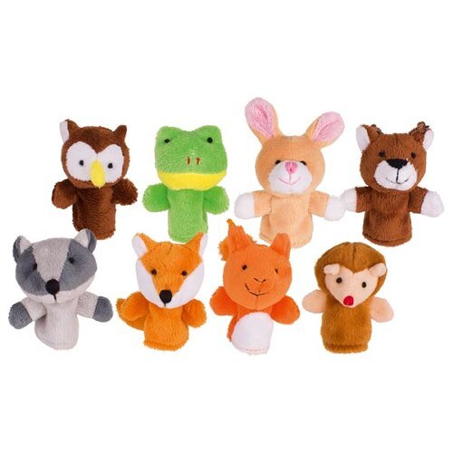 Fingerpuppe Waldtiere